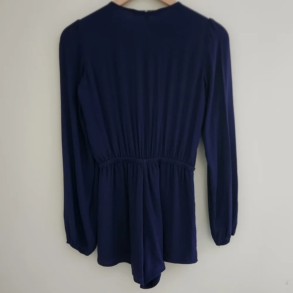 Lover + Friends | Monday to Friday Long Sleeve Romper - Size XS - Picture 9 of 12